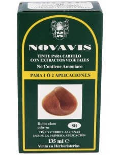Tinte Novavis 8R Rubio Claro Cobrizo 135Ml. de Novavis 2