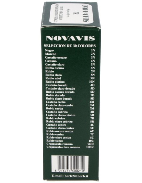Tinte Novavis 7R Rubio Cobrizo 135Ml. de Novavis