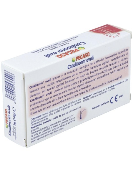 Candinorm Ovulos Vaginales 10Unid. de Pegaso