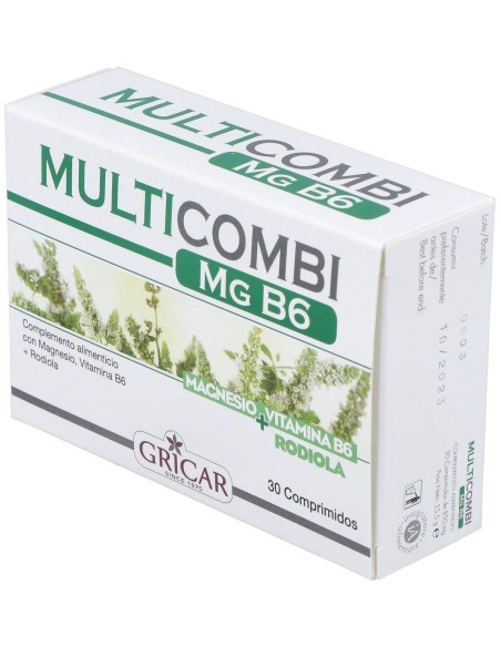 Multicombi Magnesio B6 30Comp. de Gricar
