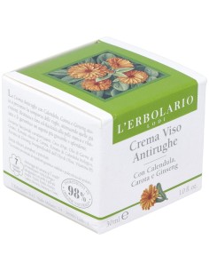 Crema Facial Antiarrugas Calendula Zanahoria 30M de L´Erbolario 2