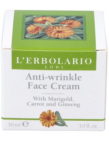 Crema Facial Antiarrugas Calendula Zanahoria 30M de L´Erbolario