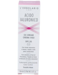 Acido Hialuronico Cc Crema Tono Miel 50Ml. de L´Erbolario 2