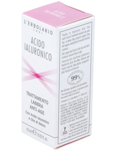 Acido Hialuronico Stick Labios Antiedad 4,5Ml. de L´Erbolario