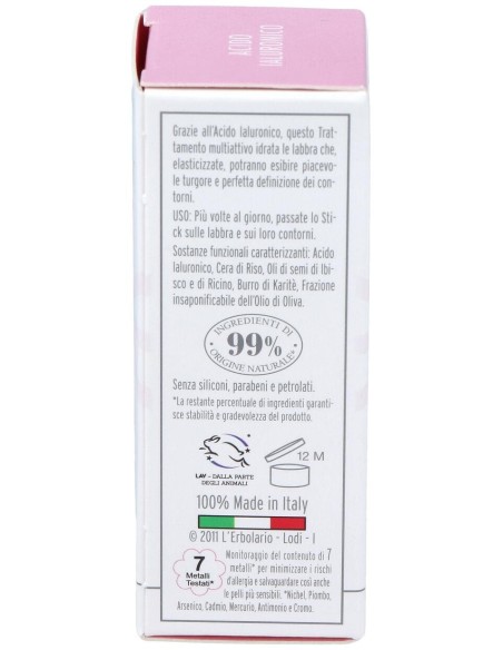 Acido Hialuronico Stick Labios Antiedad 4,5Ml. de L´Erbolario