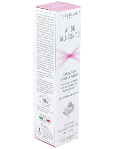 Acido Hialuronico Crema Facial Noche Antiedad 50Ml de L´Erbolario