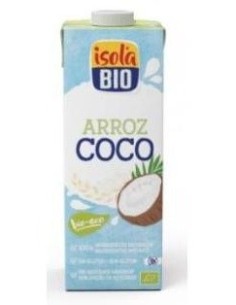Bebida Vegetal De Arroz Coco Tropical 1Lt de Isola 2