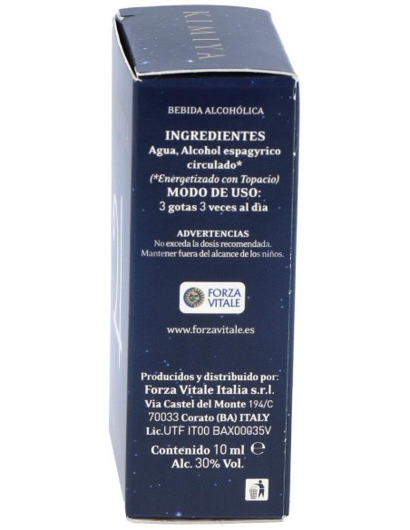 Ki-05 Topazio 10Ml. Kimiya de Forza Vitale