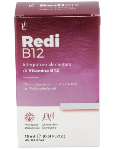 Redi B12 Spray 15Ml. de Glauber Pharma
