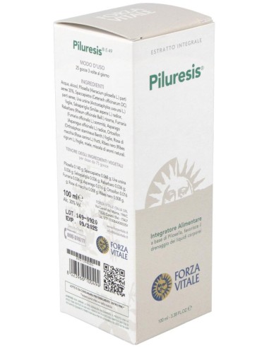 Piluresis Pilosella Composta Extracto 100Ml. de Forza Vitale