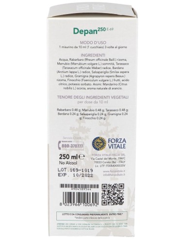 Depan-250 250Ml. de Forza Vitale