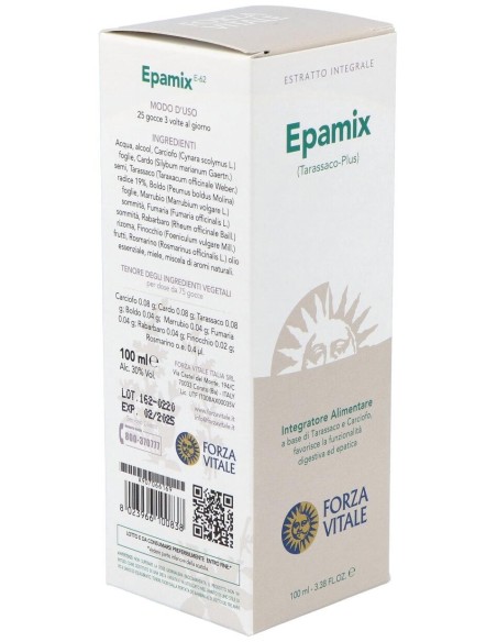Epamix Tarassaco Plus (Diente De Leon) Ext. 100Ml. de Forza Vitale