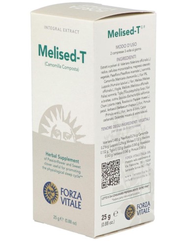 Melised-T (Camomila Composta) Relaj. 60Comp de Forza Vitale