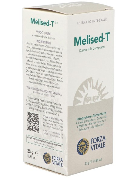 Melised-T (Camomila Composta) Relaj. 60Comp de Forza Vitale