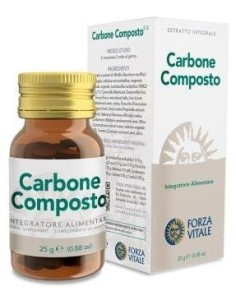 Carbone Composto  25Gr.Comprimidos de Forza Vitale 2