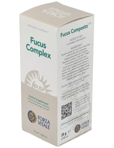 Fucus Composto Obesidad  25Gr.Comprimidos de Forza Vitale