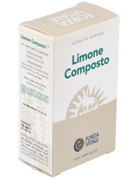 Limone Composto (Hierro) Metal Espagirico 10Ml. de Forza Vitale