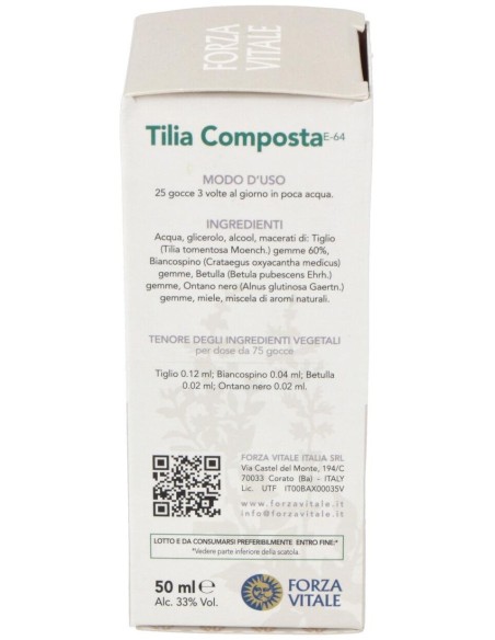 Tilia Composta Extracto 50Ml. de Forza Vitale