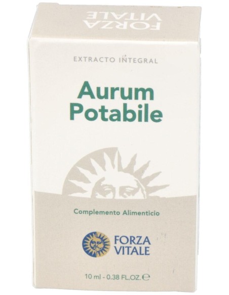Aurum Potable (Oro) Metal Espagirico 10Ml. de Forza Vitale
