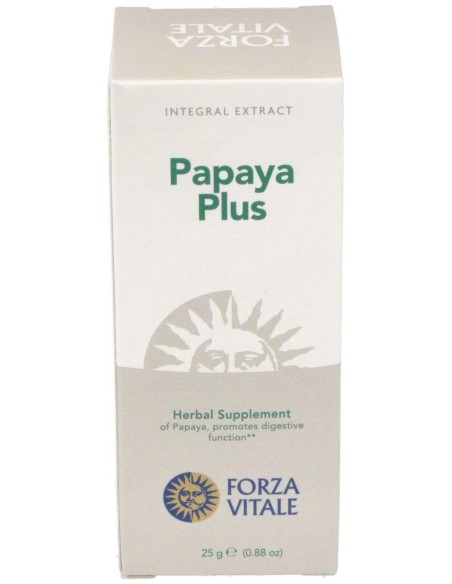 Papaya Plus  25Gr.Comprimidos de Forza Vitale