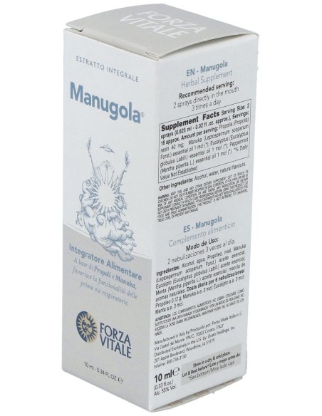 Manugola Extracto 10Ml. de Forza Vitale