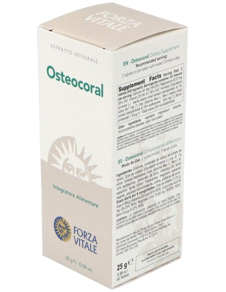 Corallo Composto (Osteocoral) 25Gr.Comprimidos de Forza Vitale