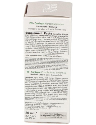 Cardepat Extracto 50Ml. de Forza Vitale