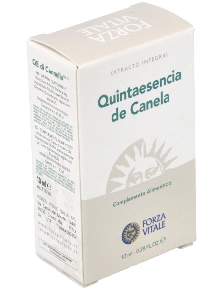 Quinta Esencia Canela (Canella) 10Ml. de Forza Vitale
