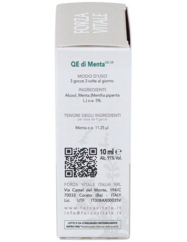 Quinta Esencia Menta 10Ml. de Forza Vitale