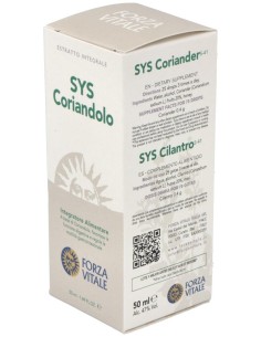 Sys.Coriandolo (Cilantro) 50Ml. de Forza Vitale 2