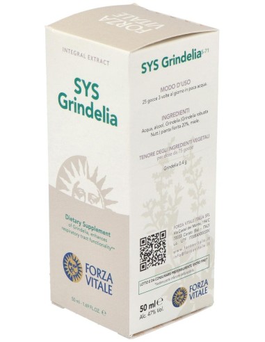 Sys.Grindelia 50Ml. de Forza Vitale