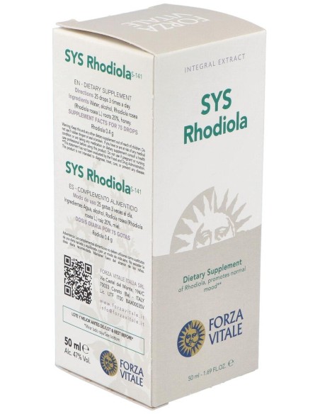 Sys.Rhodiola Rosea 50Ml. de Forza Vitale