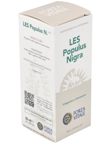 Les Populus Nigra Chopo Negro 50Ml. de Forza Vitale