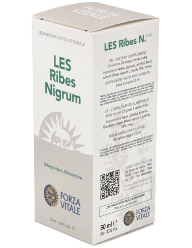 Les Ribes Nigrum Grosellero Negro 50Ml. de Forza Vitale