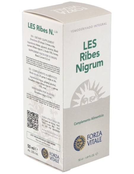 Les Ribes Nigrum Grosellero Negro 50Ml. de Forza Vitale