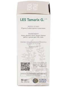 Les Tamarix Gallica Tamarisco 50Ml. de Forza Vitale 2
