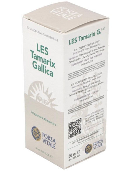 Les Tamarix Gallica Tamarisco 50Ml. de Forza Vitale