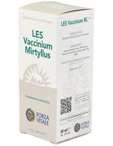 Les Vaccinium Myrtillus Arandano Negro 50Ml. de Forza Vitale