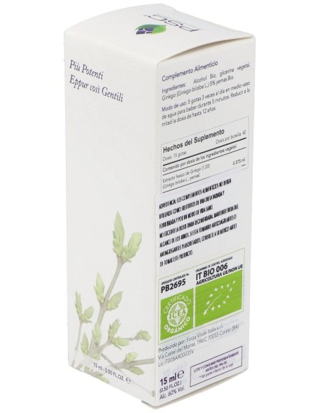 Psc Ginkgo Biloba 15Ml. de Forza Vitale