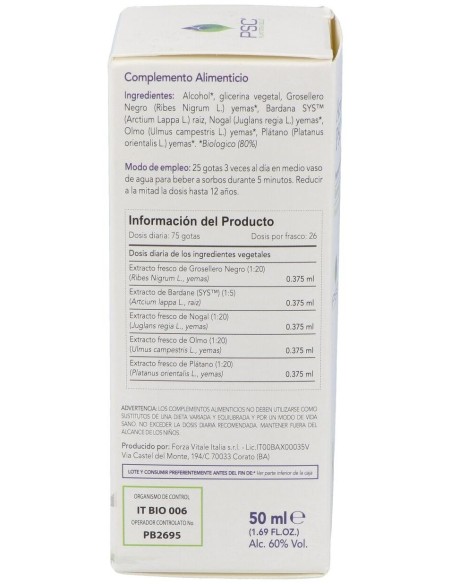Psc Acne Depurato 50Ml. de Forza Vitale