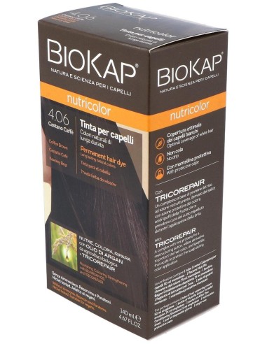 Nutricolor 4.06 Cataño Café 140 ml       de Biokap