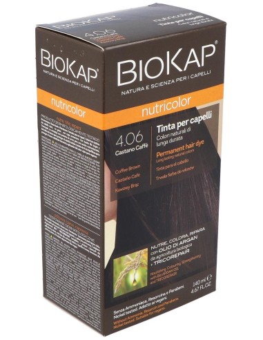 Nutricolor 4.06 Cataño Café 140 ml       de Biokap