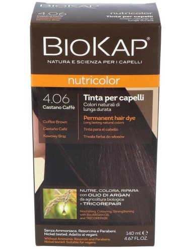 Nutricolor 4.06 Cataño Café 140 ml       de Biokap