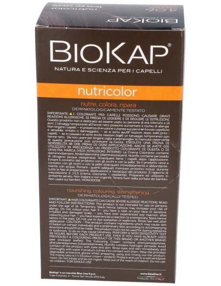 Nutricolor 4.06 Cataño Café 140 ml       de Biokap