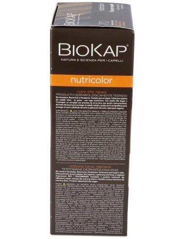 Nutricolor 7.0 Rubio Medio 140 ml      de Biokap