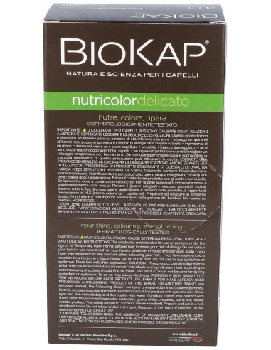 Delicato 4.00 Castaño Natural 140 ml      de Biokap