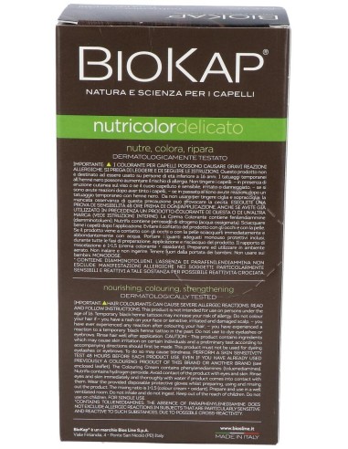 Delicato 5.05 Castaño Avellana 140 ml            de Biokap