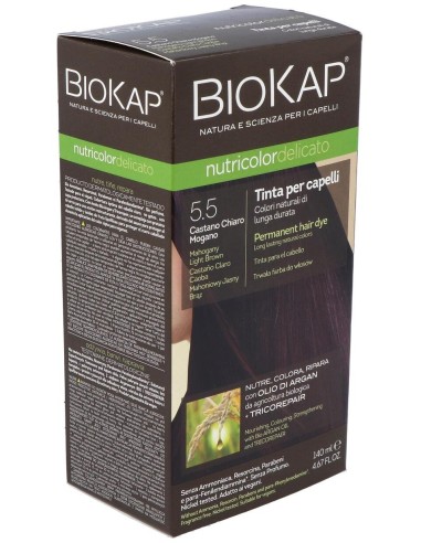 Delicato 5.50 Castaño Claro Caoba 140 ml      de Biokap