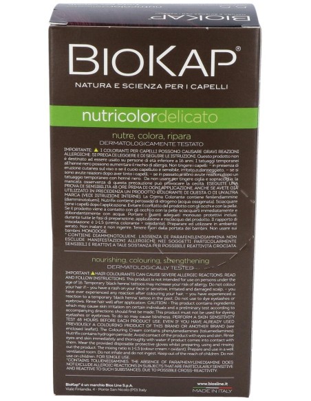 Delicato 5.50 Castaño Claro Caoba 140 ml      de Biokap