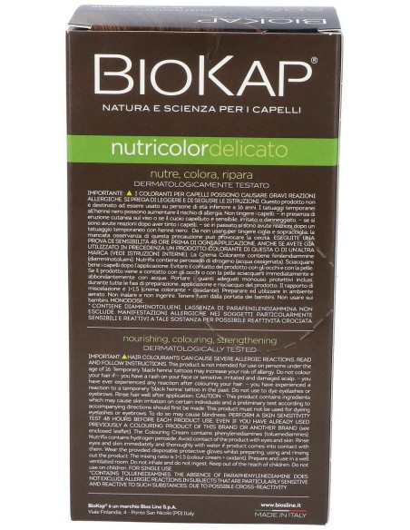 Delicato 6.06 Rubio Oscuro Habana 140 ml            de Biokap